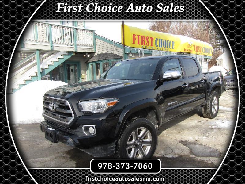 2017 Toyota Tacoma Limited Double Cab V6 6AT 4WD