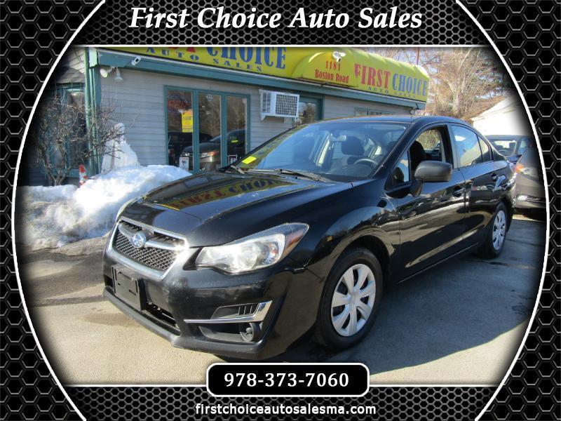 Subaru Impreza 2.0i PZEV CVT 4-Door 2016