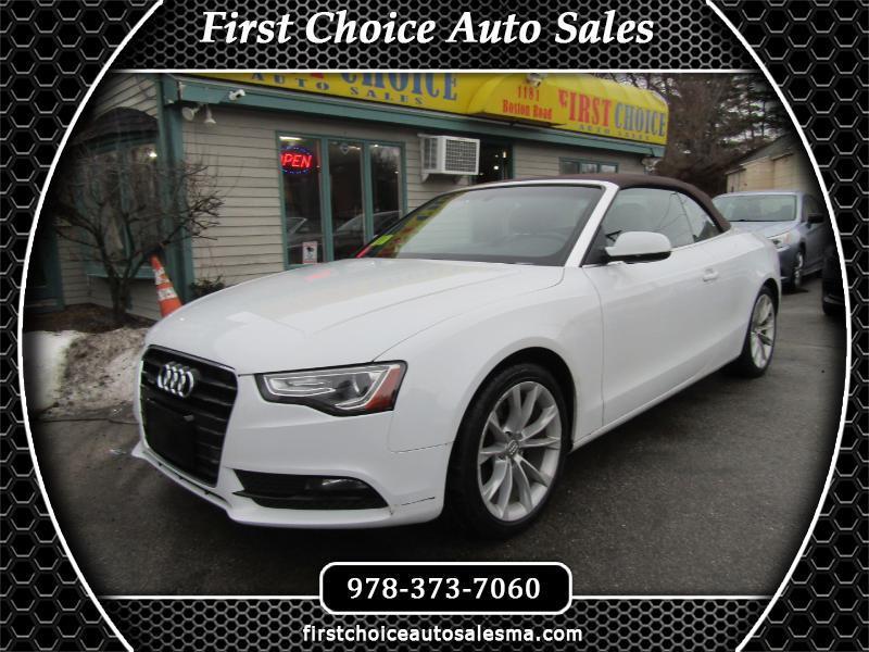 2014 Audi A5 Cabriolet 2.0T quattro Tiptronic