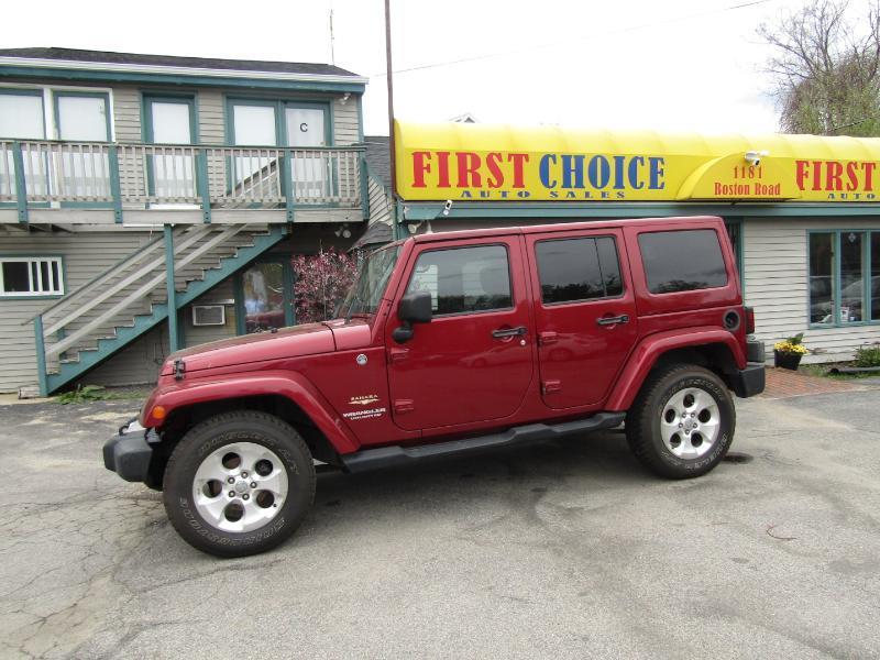 Jeep Wrangler Unlimited Sahara 4WD 2013