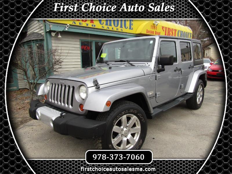 2013 Jeep Wrangler Unlimited Sahara 4WD