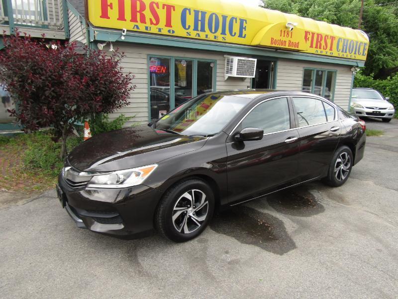 Honda Accord LX Sedan CVT 2017