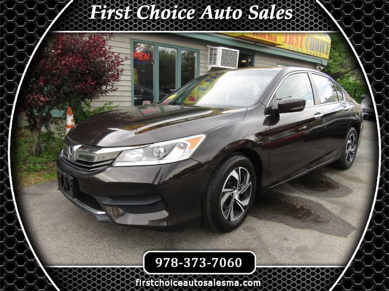 2017 Honda Accord LX Sedan CVT