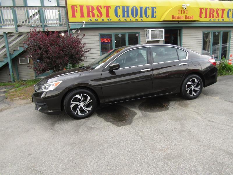 Honda Accord LX Sedan CVT 2017