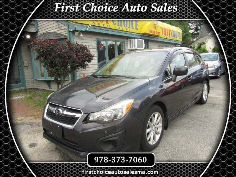 Subaru Impreza Premium 5-Door w/All Weather Package 2012