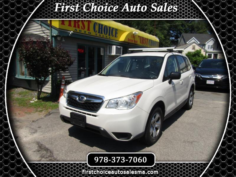 2016 Subaru Forester 2.5i PZEV 6M