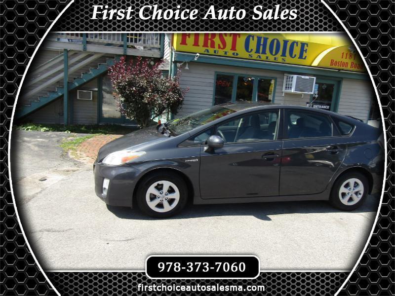 Gray 2010 Toyota Prius Hatchback Front-Wheel Drive Automatic