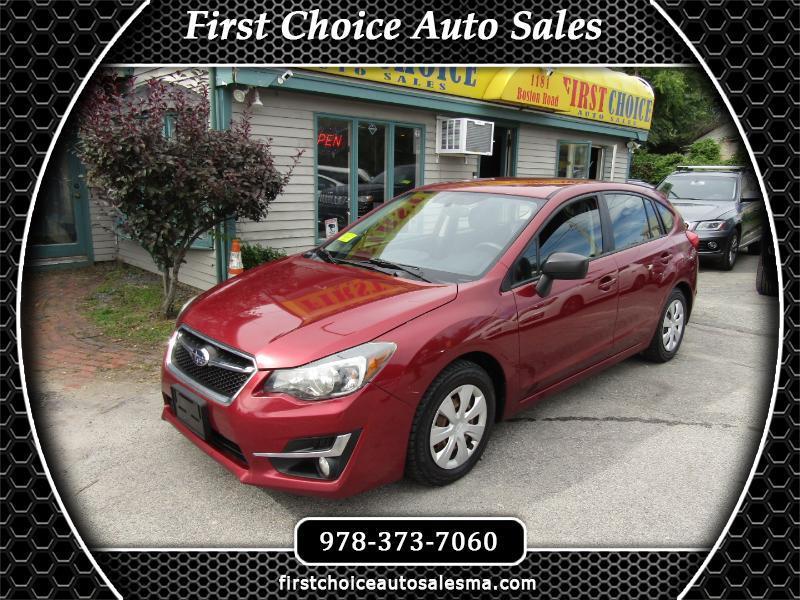 Subaru Impreza 2.0i PZEV CVT 5-Door 2015