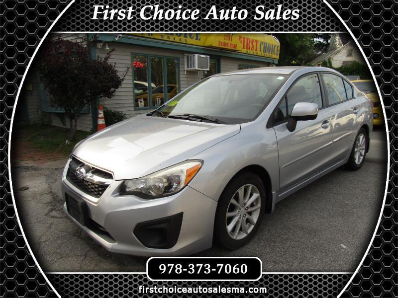 Subaru Impreza 2.0i Premium 4-Door w/All Weather Package 2014