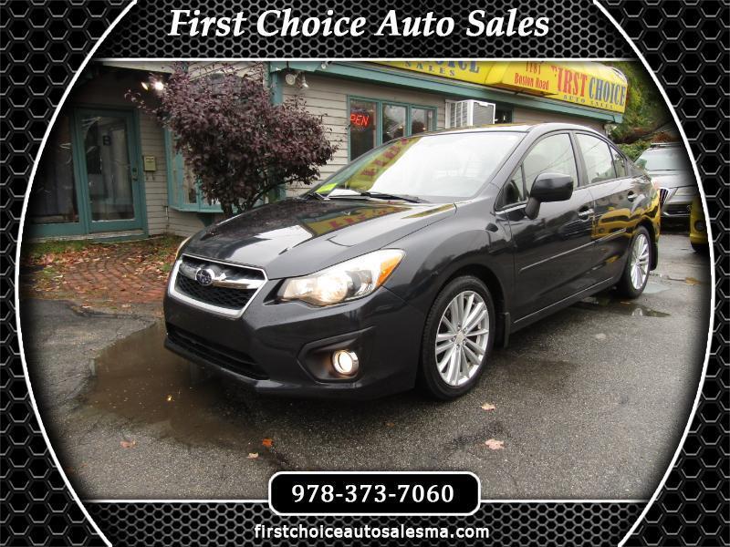 Subaru Impreza Limited 4-Door 2013