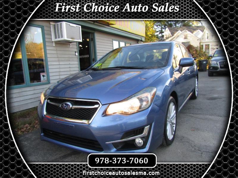 Subaru Impreza 2.0i Premium PZEV 4-Door 2015