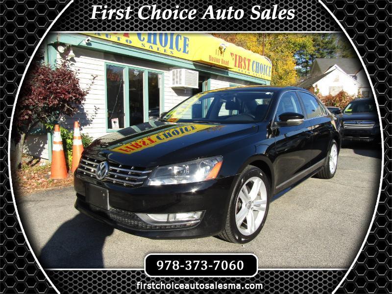 Volkswagen Passat 2.0L TDI SEL Premium 2013