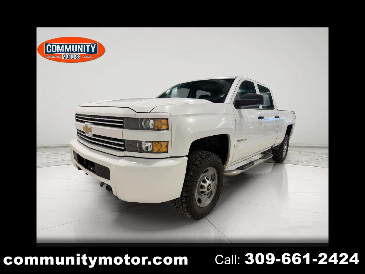2017 Chevrolet Silverado 2500HD Work Truck Crew Cab 4WD