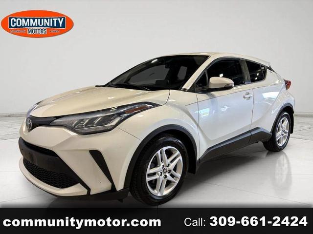 White 2020 Toyota C-HR LE FWD SUV / Crossover Front-Wheel Drive Continuously Variable Transmission