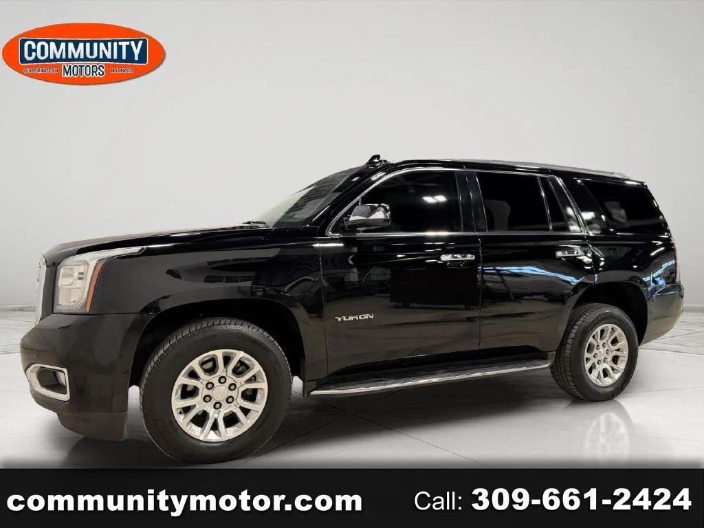 Black 2019 GMC Yukon SUV / Crossover Four-Wheel Drive Automatic