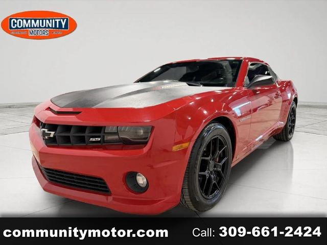 Red 2010 Chevrolet Camaro Coupe Rear-Wheel Drive 6-Speed Automatic