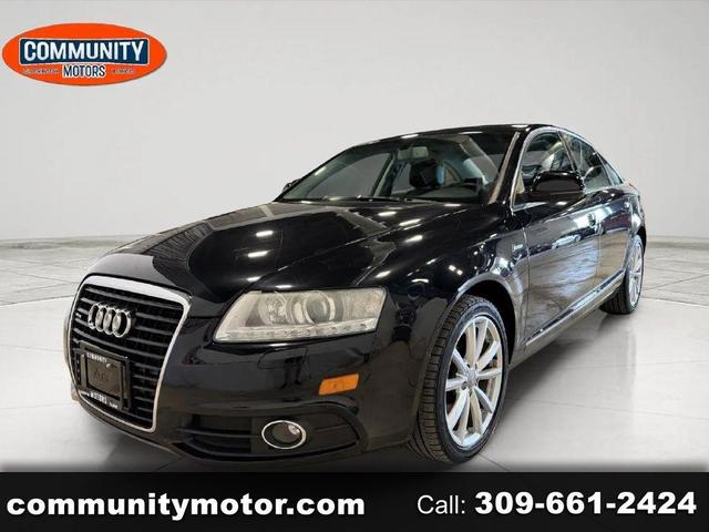 Black 2011 Audi A6 Sedan All-Wheel Drive Automatic