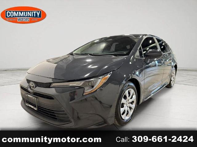 Gray 2023 Toyota Corolla Sedan Front-Wheel Drive Continuously Variable Transmission