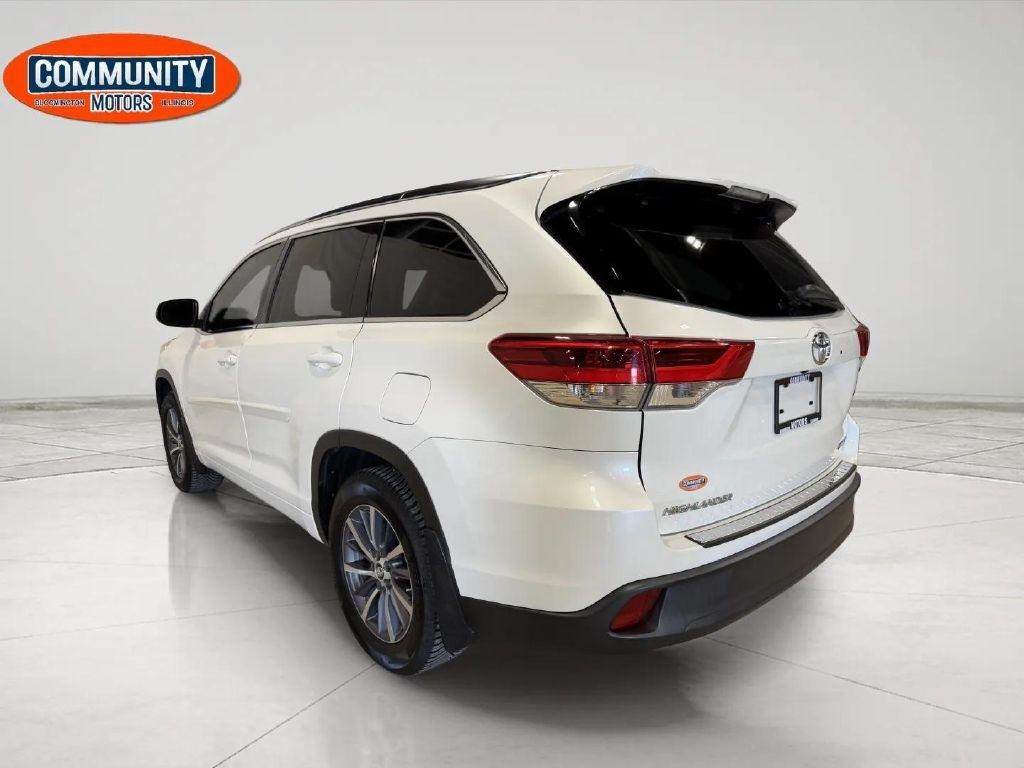 Toyota Highlander XLE V6 AWD (Natl) 2018