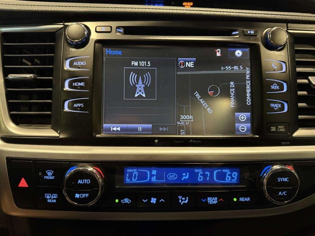 Toyota Highlander XLE V6 AWD (Natl) 2018