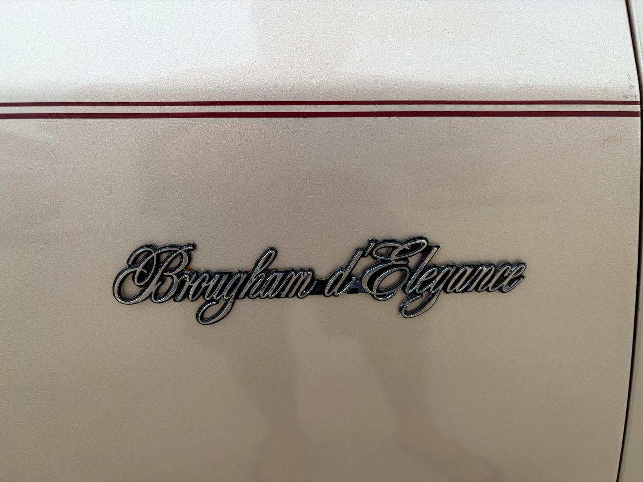 Cadillac Brougham D'elegance 1992