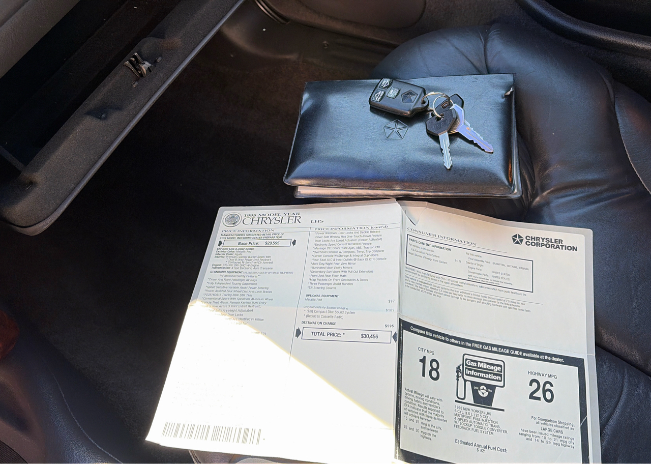 Chrysler LHS Sedan 1995