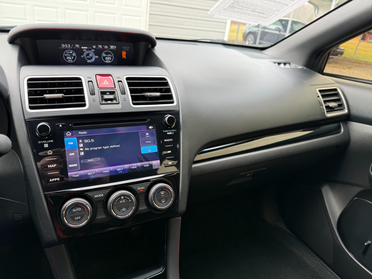 Subaru WRX STI Manual 2019