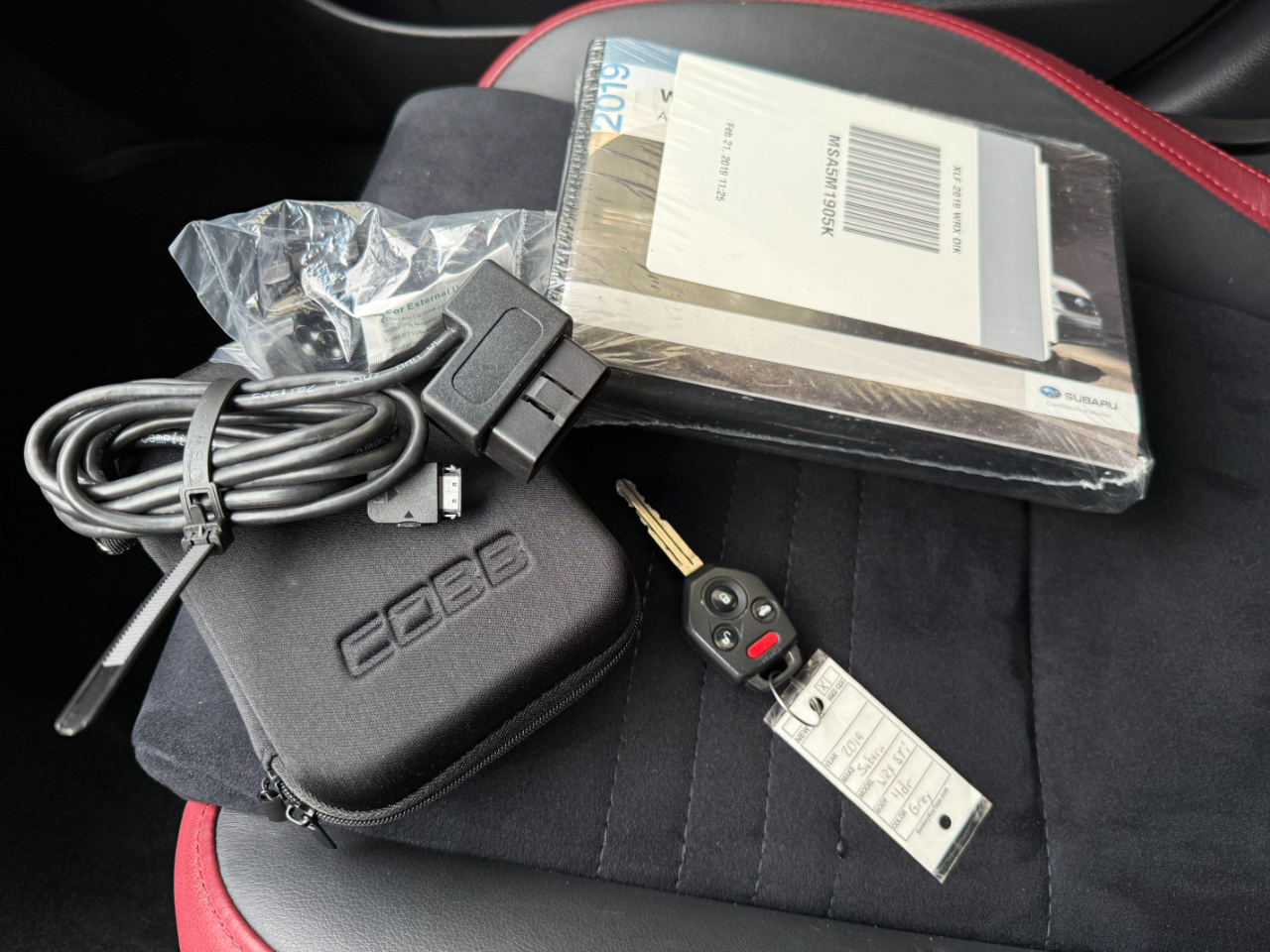 Subaru WRX STI Manual 2019