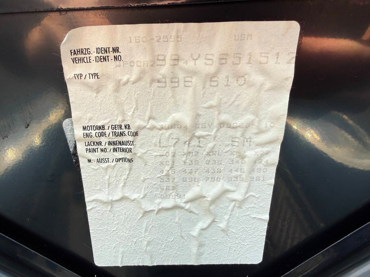 Porsche 911 Carrera 4 2D Cabriolet 2000