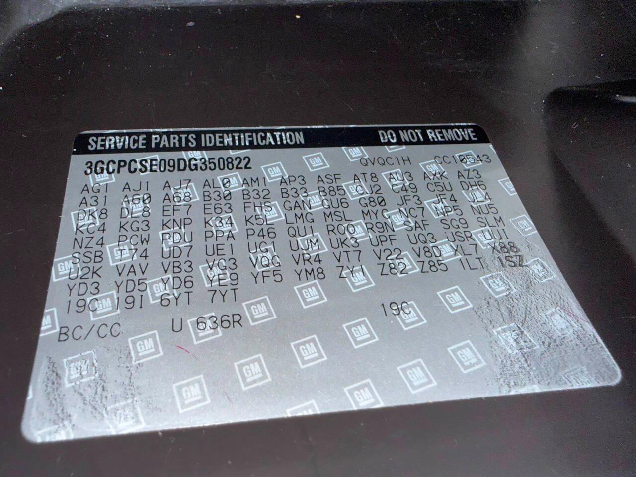 Chevrolet Silverado 1500 2WD Crew Cab 143.5" LT 2013