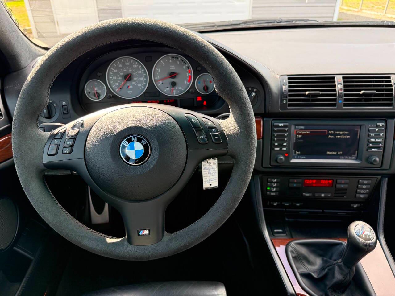 BMW 5 Series M5 4dr Sdn 6-Spd Manual 2001