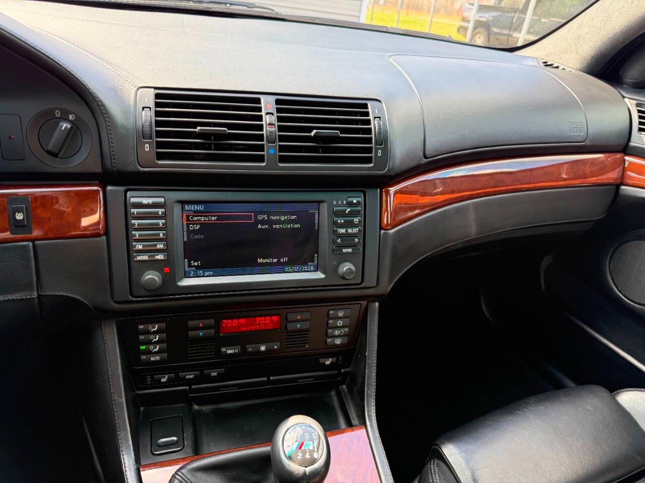 BMW 5 Series M5 4dr Sdn 6-Spd Manual 2001