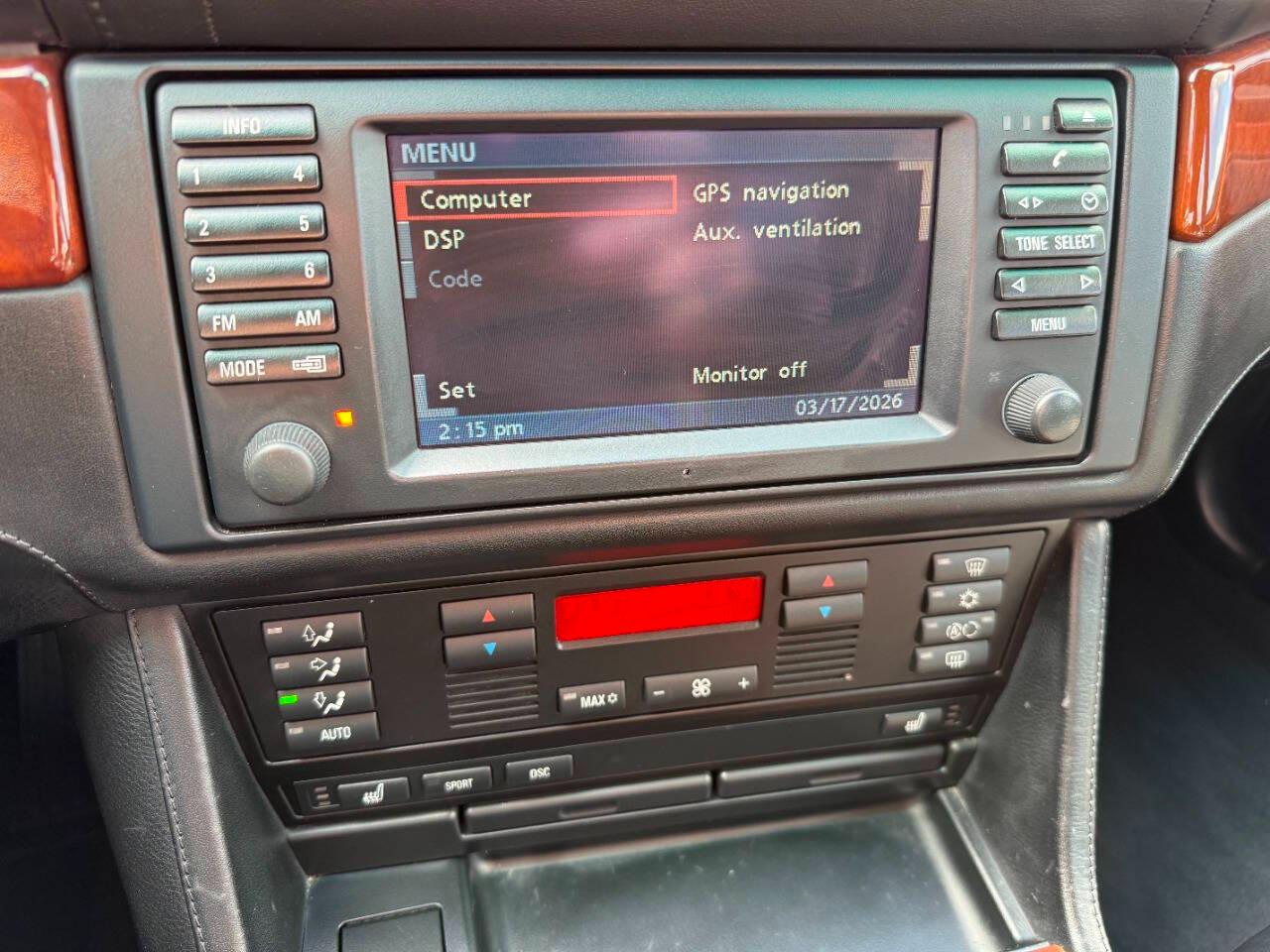 BMW 5 Series M5 4dr Sdn 6-Spd Manual 2001