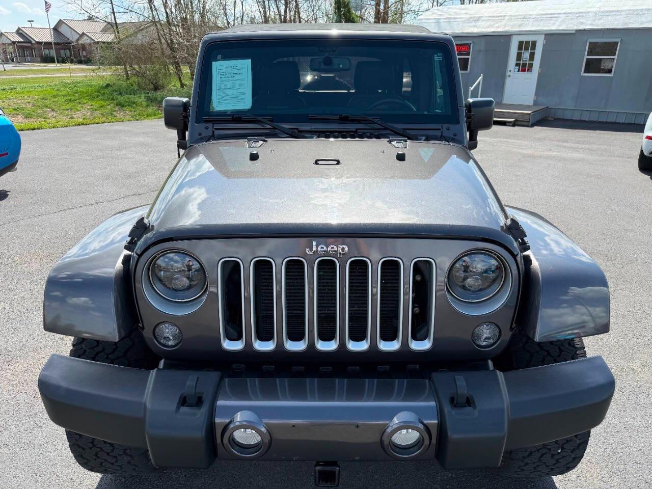 Jeep Wrangler Unlimited 4WD 4dr Sahara 2016