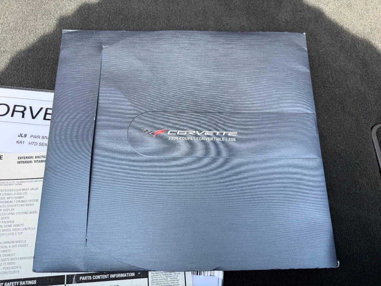 Chevrolet Corvette 2dr Conv 2008