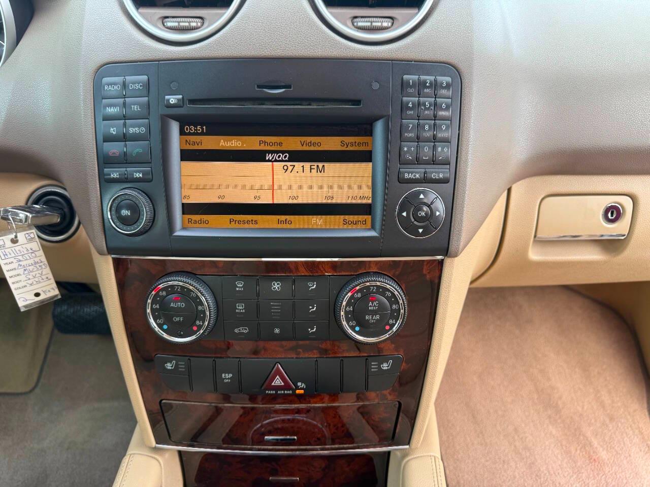 Mercedes-Benz M-Class RWD 4dr ML 350 2010