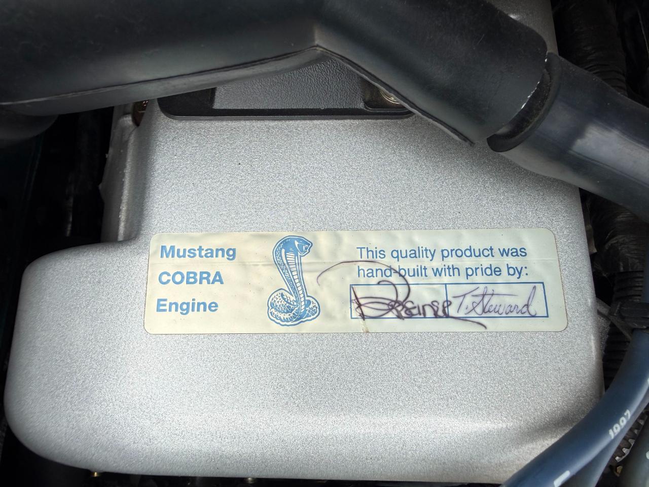 Ford Mustang 2dr Convertible Cobra 1997