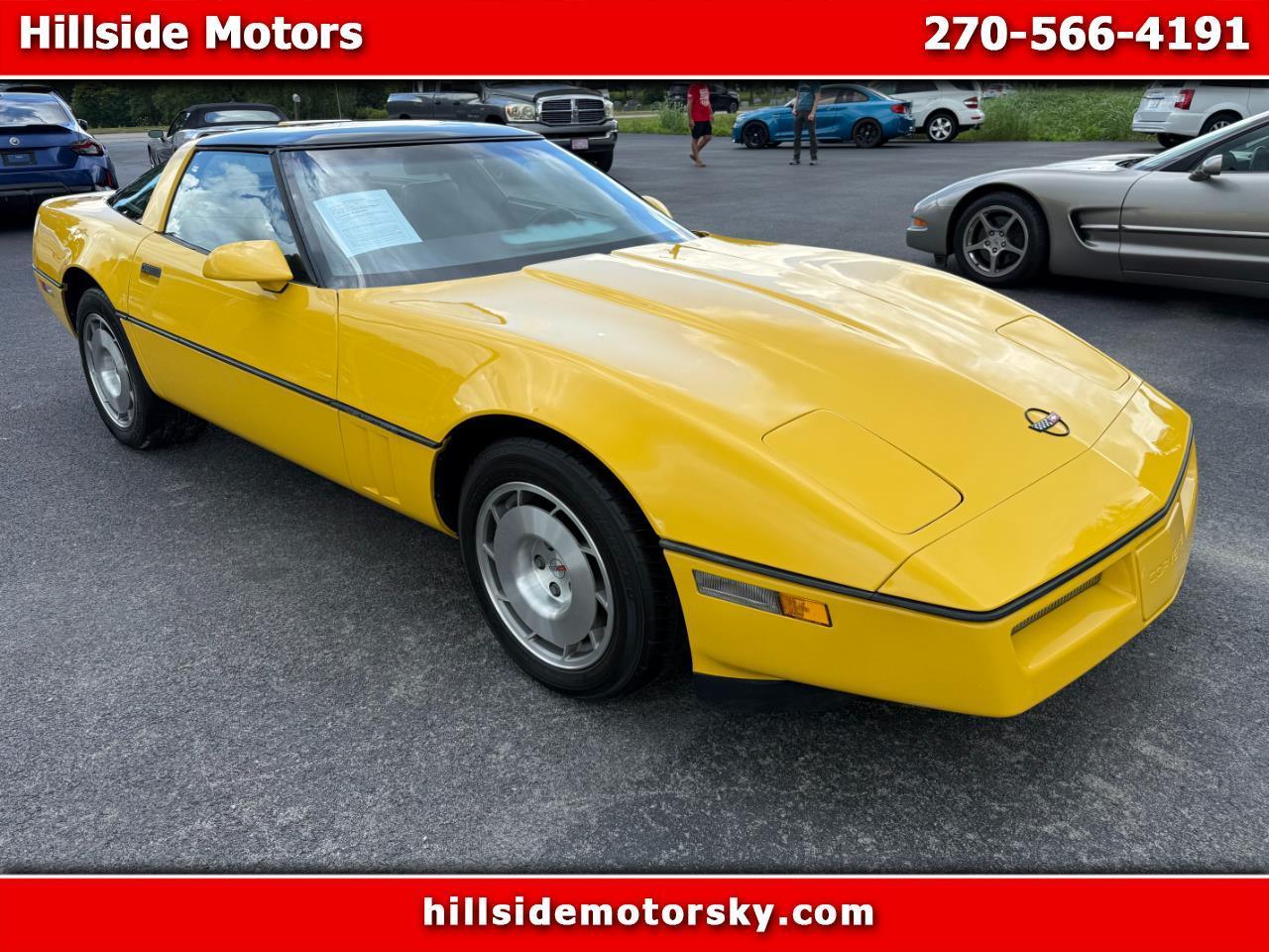 Chevrolet Corvette 2dr Hatchback Coupe 1986