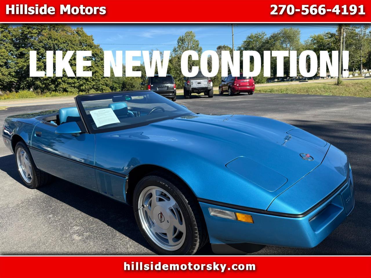 Chevrolet Corvette 2dr Convertible 1989