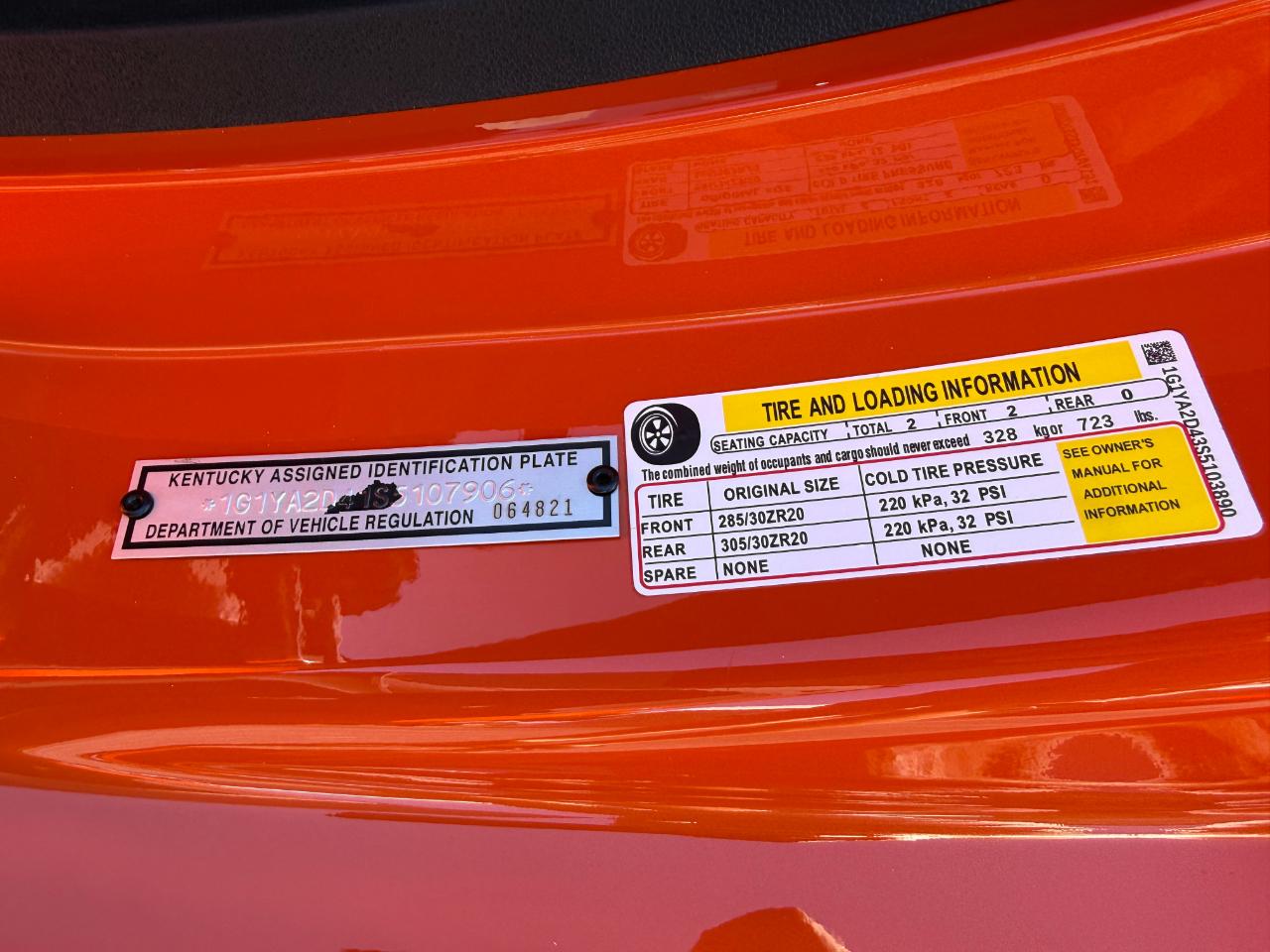 Chevrolet Corvette 2dr Stingray Cpe w/1LT 2025