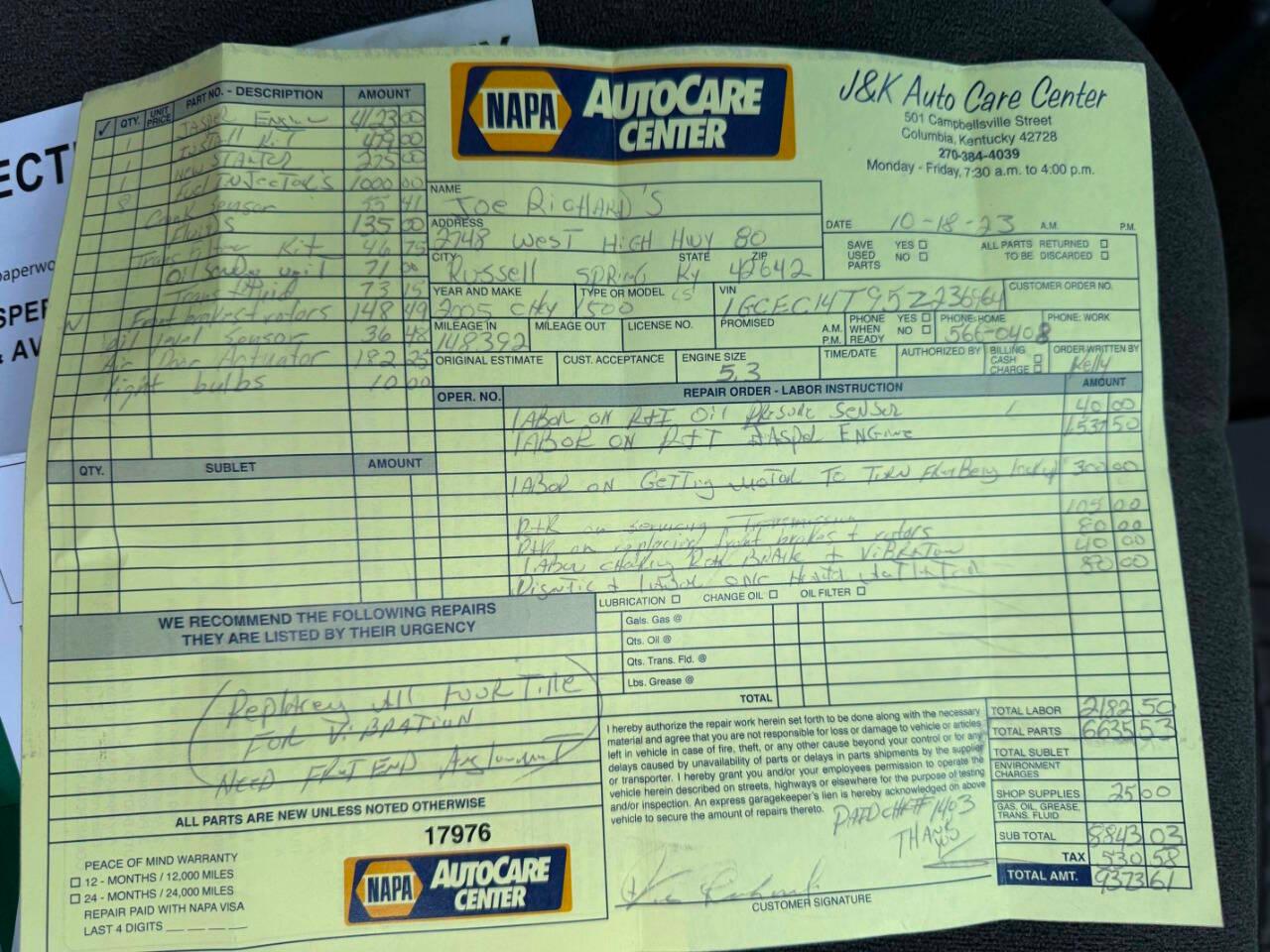 Chevrolet Silverado 1500 Reg Cab 119.0" WB LS 2005