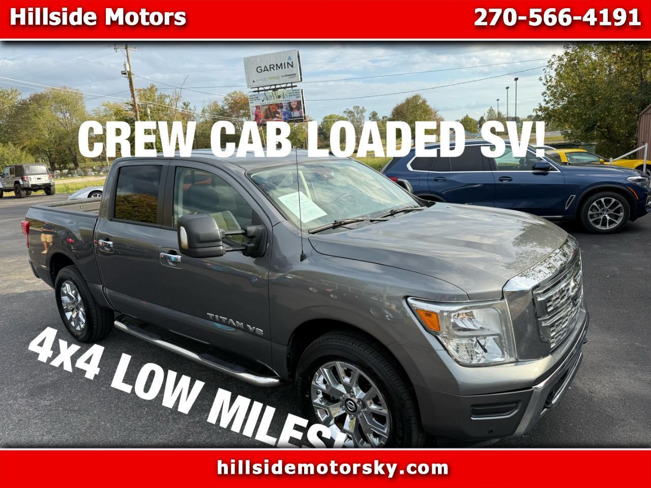 Nissan Titan 4x4 Crew Cab SV 2020