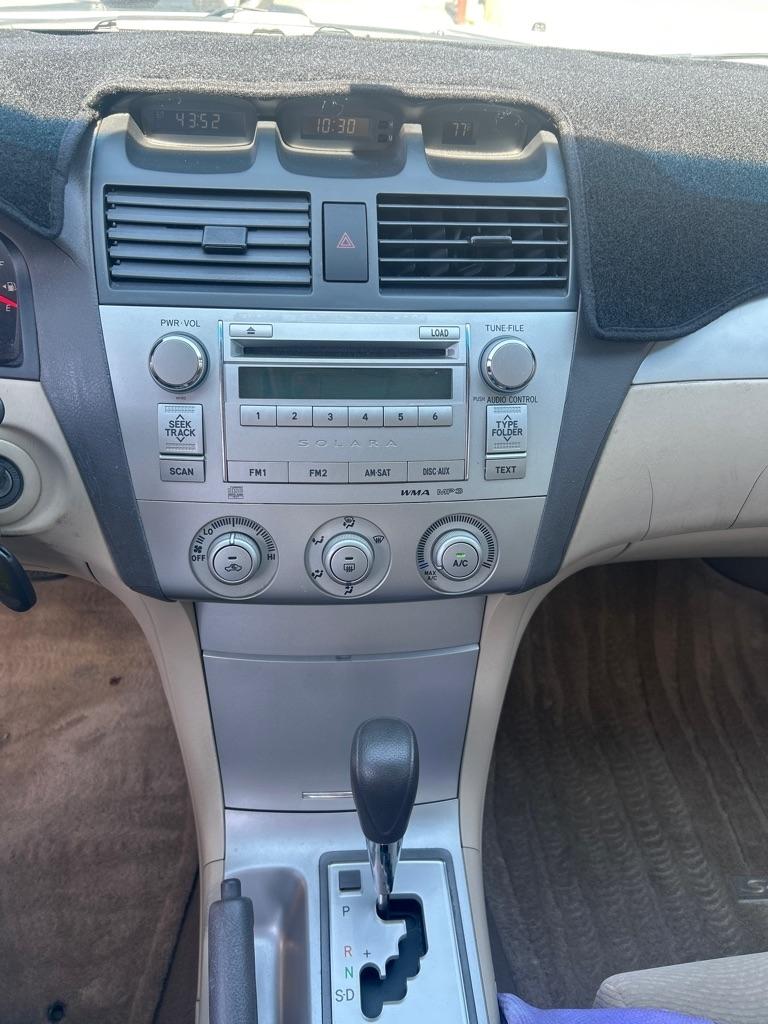 Toyota Camry Solara SE 2007