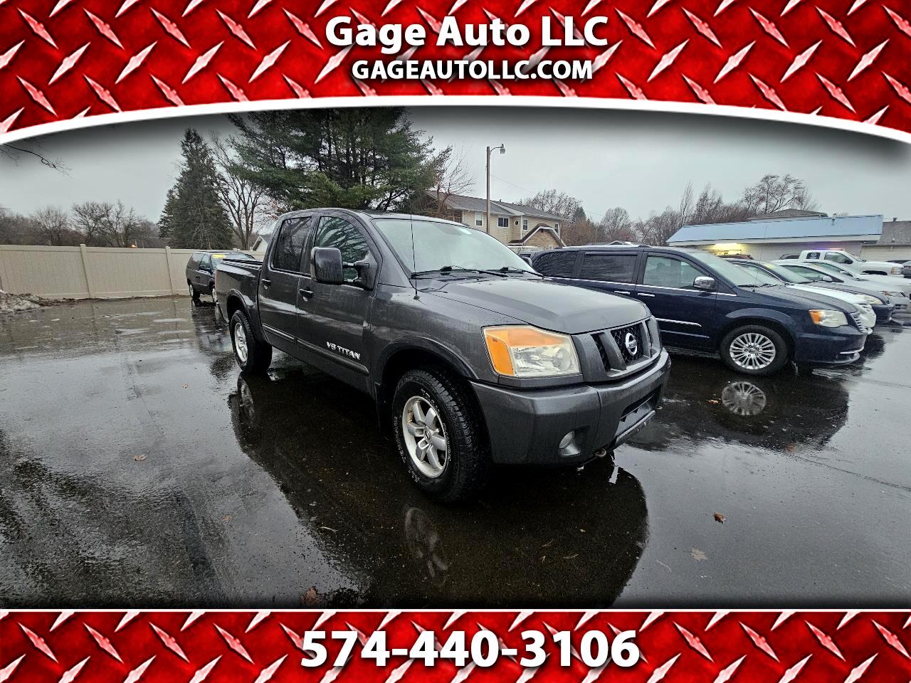 Nissan Titan XE Crew Cab 4WD SWB 2010