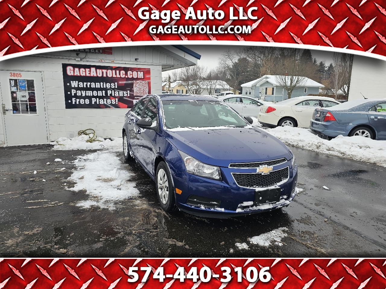 2012 Chevrolet Cruze LS Sedan FWD