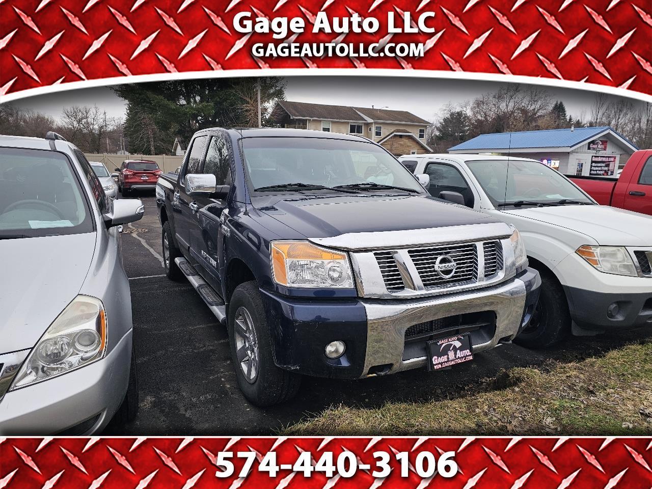 2012 Nissan Titan S Crew Cab 4WD