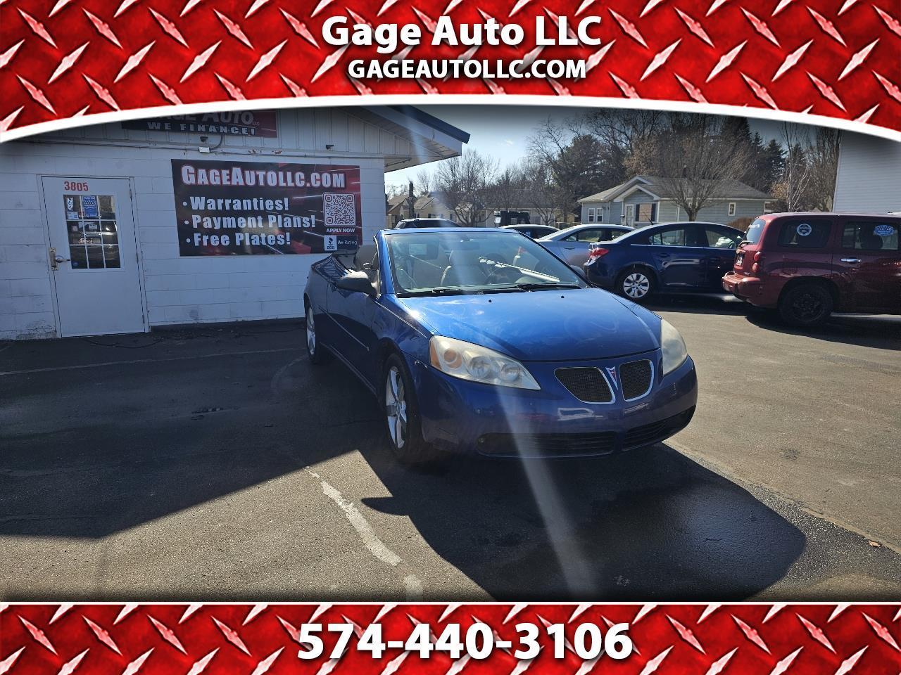 Pontiac G6 GT Convertible 2006