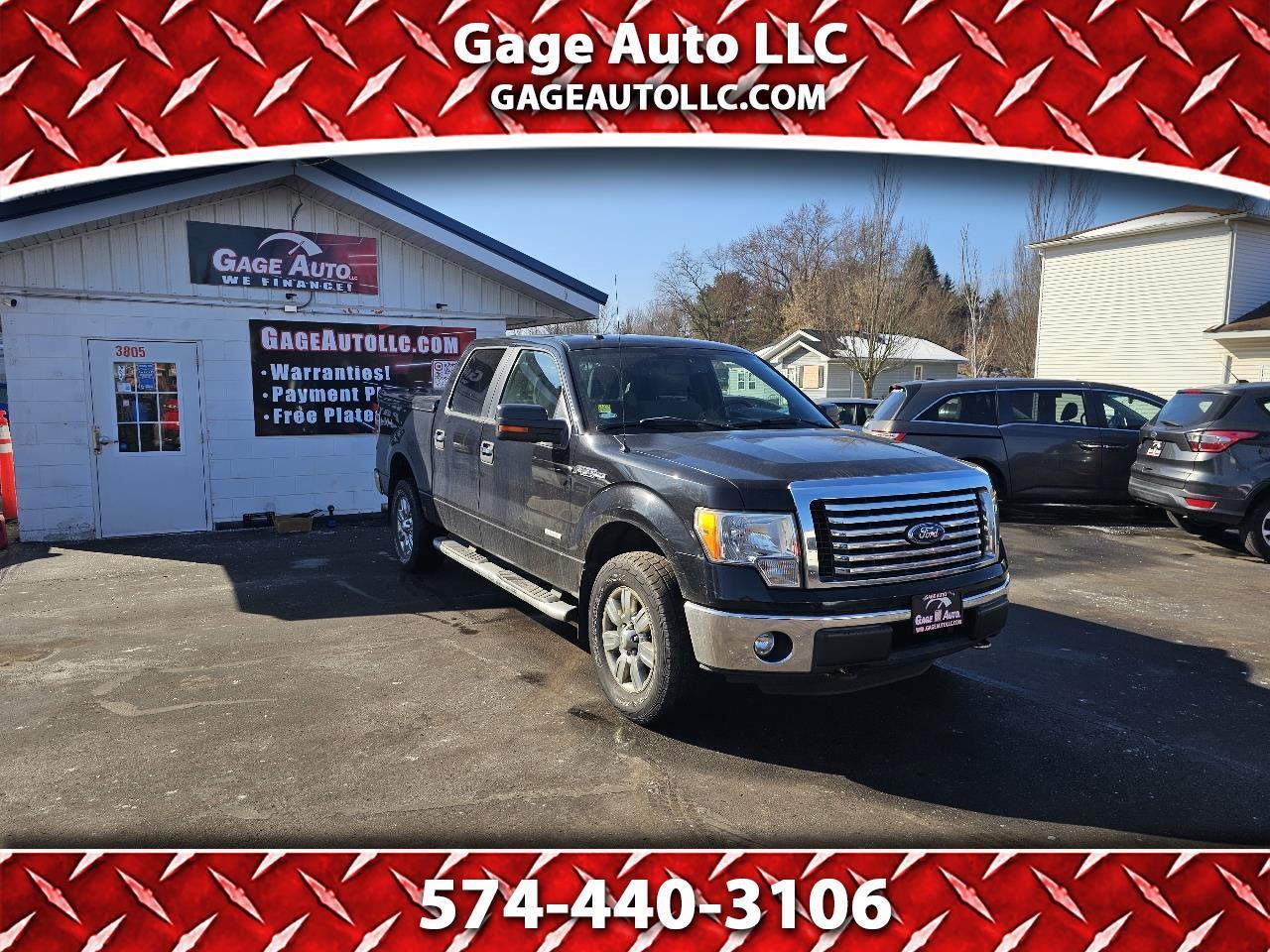 2012 Ford F-150 XL SuperCrew 5.5-ft. Bed 4WD