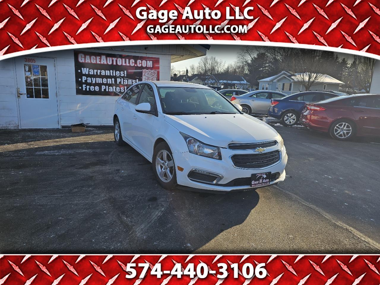 Chevrolet Cruze 1LT Auto 2015