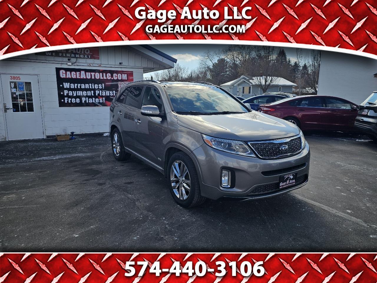 Kia Sorento SX V6 AWD 2015